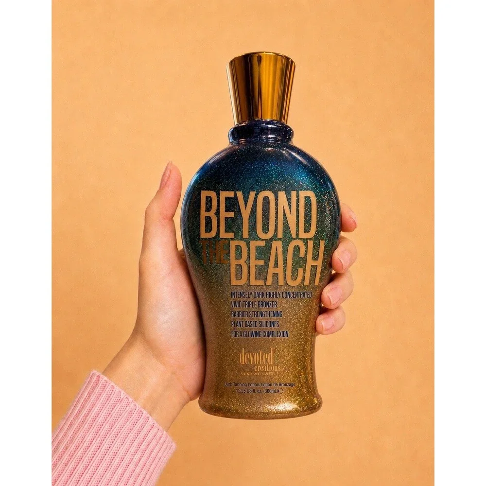 Devoted Creations - Beyond The Beach Dark Tanning Lotion Bronzer 8.5 oz NEW